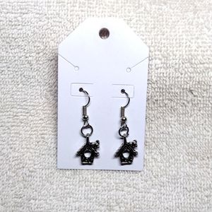 Birdhouse Earrings